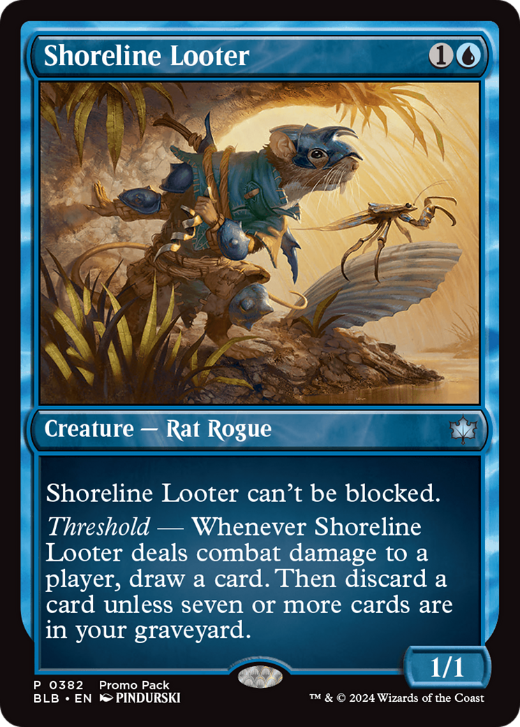 Shoreline Looter [Bloomburrow Promos] | Total Play