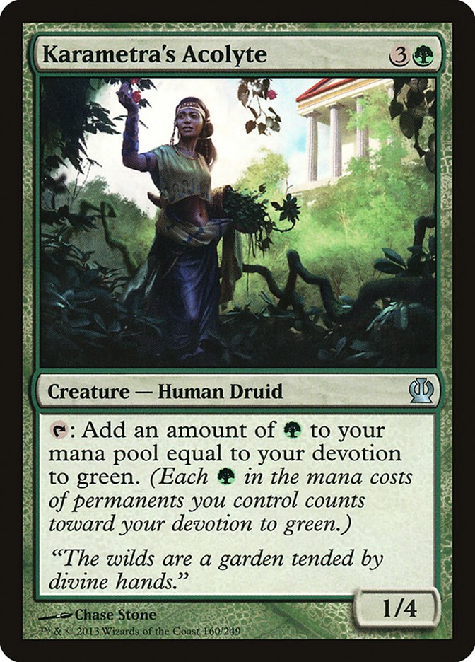 Karametra's Acolyte [Theros] | Total Play