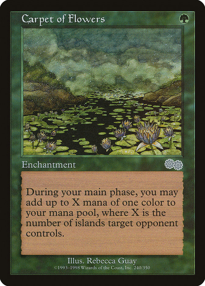 Carpet of Flowers [Urza's Saga] | Total Play