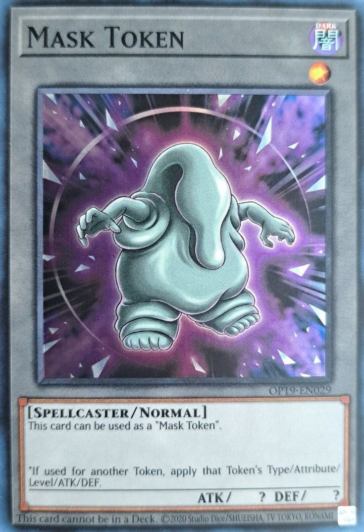 Mask Token [OP19-EN029] Super Rare | Total Play