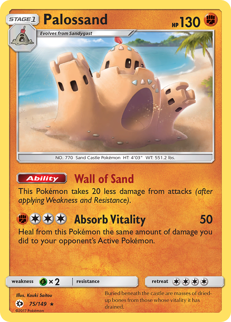 Palossand (75/149) [Sun & Moon: Base Set] | Total Play