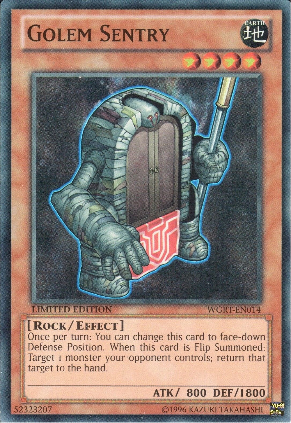 Golem Sentry [WGRT-EN014] Super Rare | Total Play