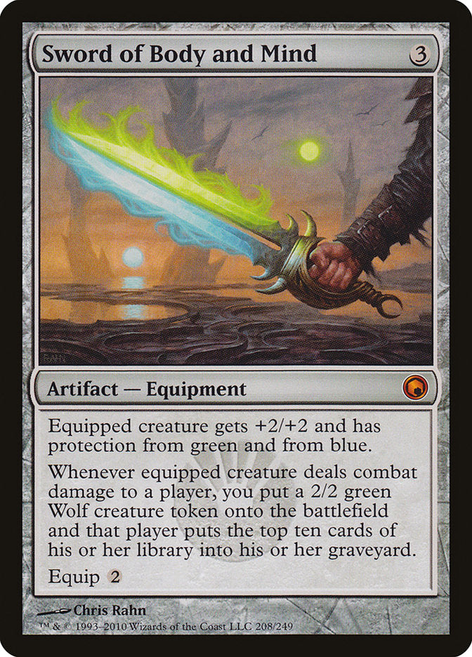 Sword of Body and Mind [Scars of Mirrodin] | Total Play