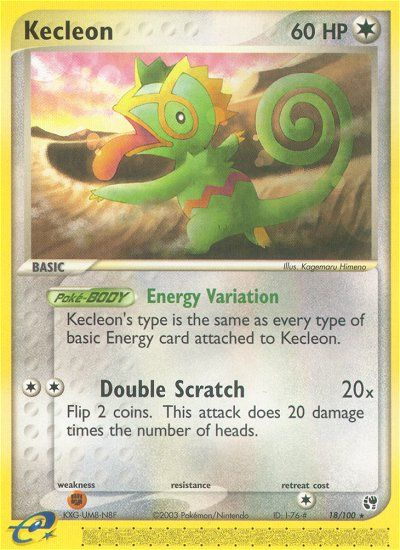 Kecleon (18/100) [EX: Sandstorm] | Total Play