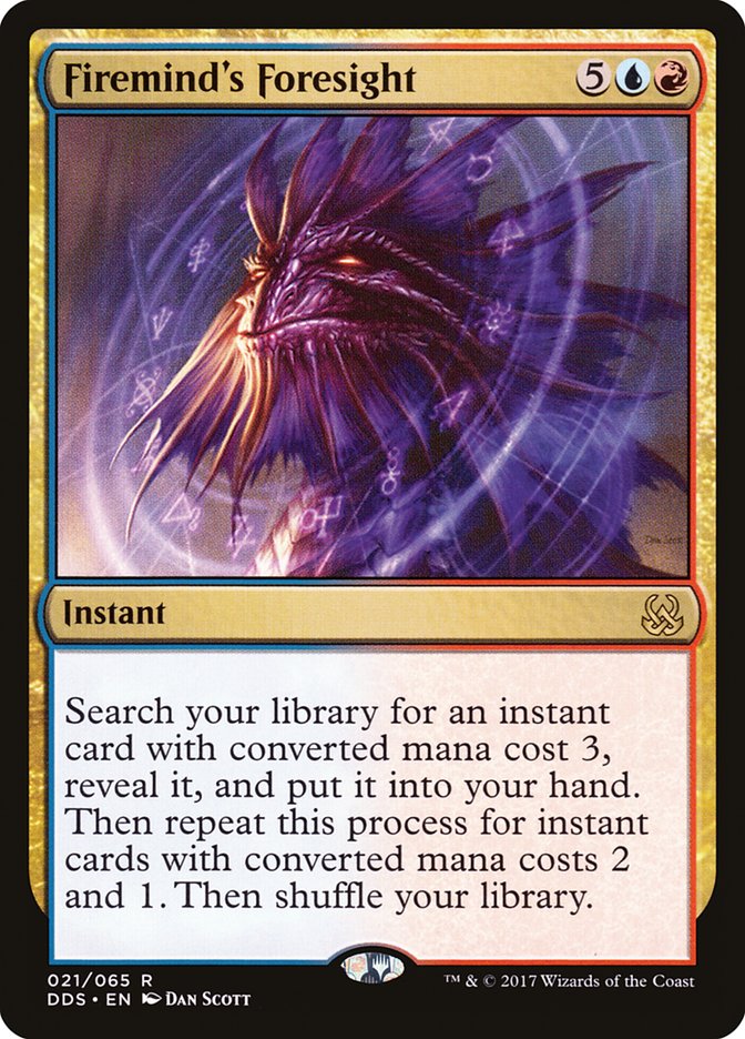 Firemind's Foresight [Duel Decks: Mind vs. Might] | Total Play