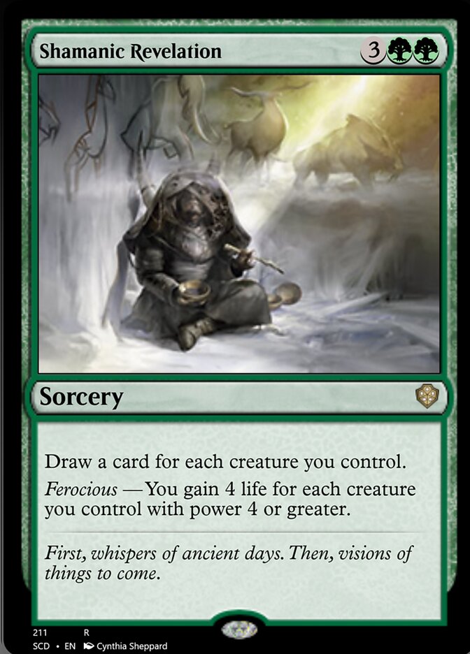 Shamanic Revelation [Starter Commander Decks] | Total Play