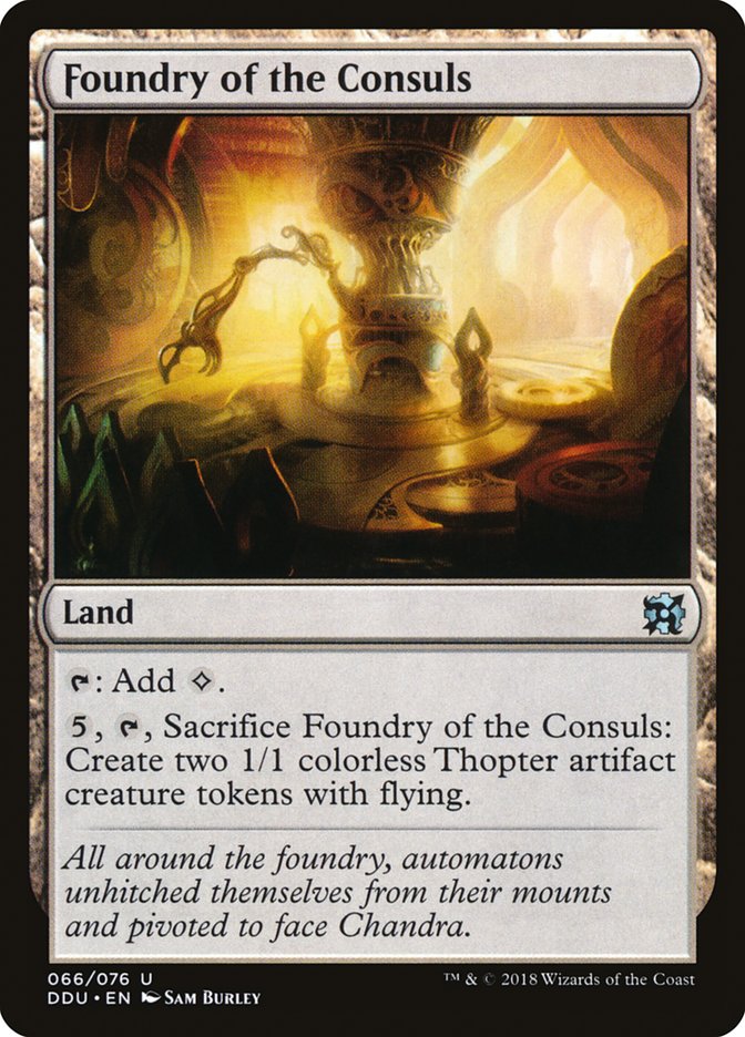 Foundry of the Consuls [Duel Decks: Elves vs. Inventors] | Total Play