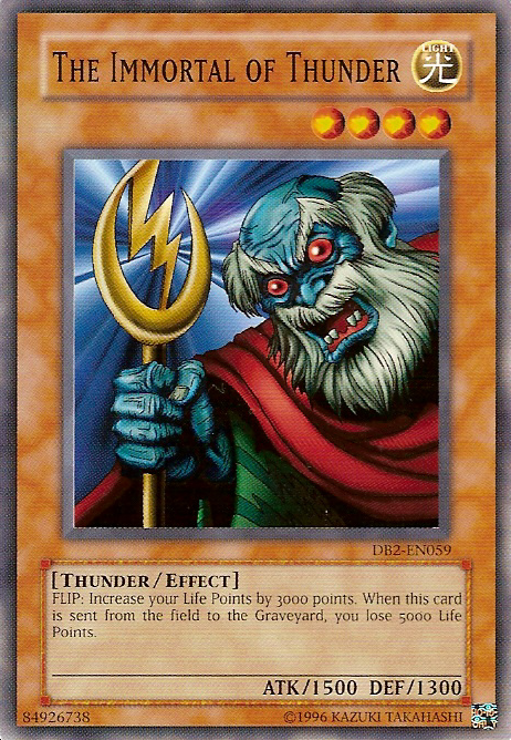 The Immortal of Thunder [DB2-EN059] Common | Total Play