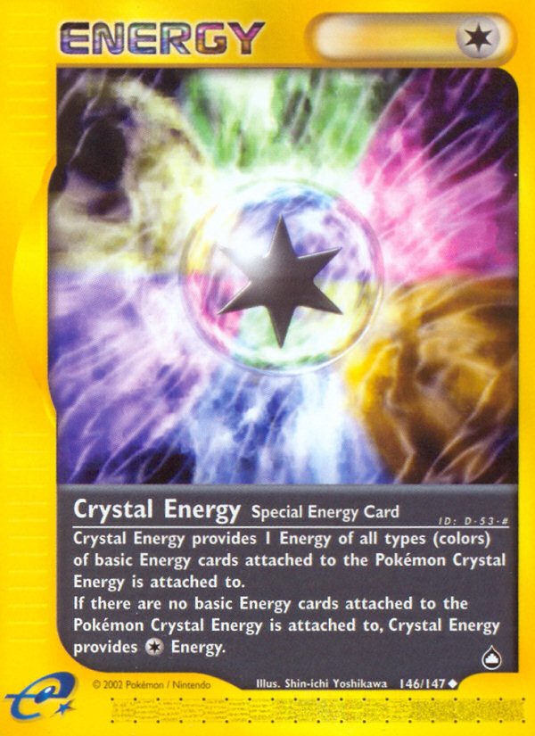 Crystal Energy (146/147) [Aquapolis] | Total Play