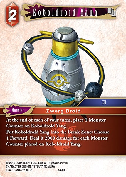 Koboldroid Yang [Opus XIV: Crystal Abyss] | Total Play