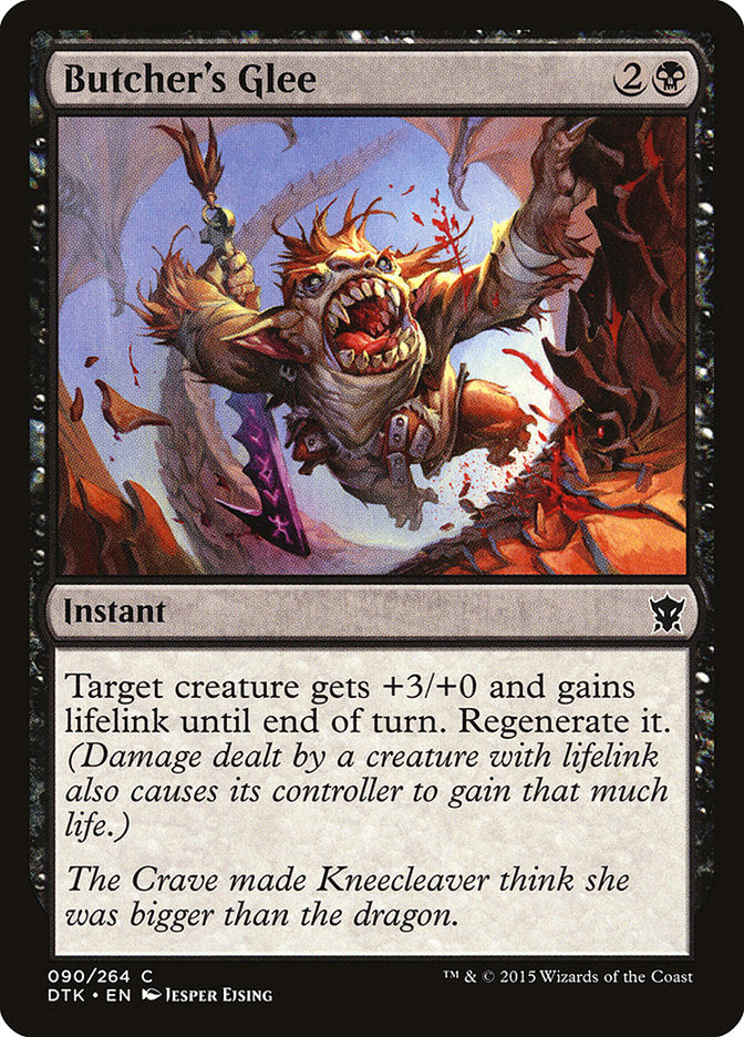 Butcher's Glee [Dragons of Tarkir] | Total Play
