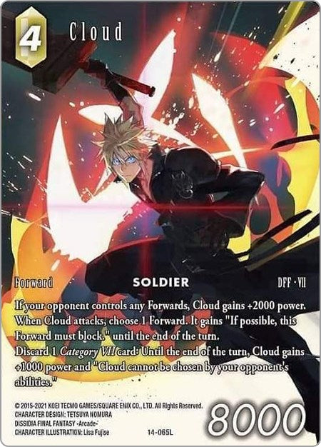 Cloud (Full Art) [Opus XIV: Crystal Abyss] | Total Play