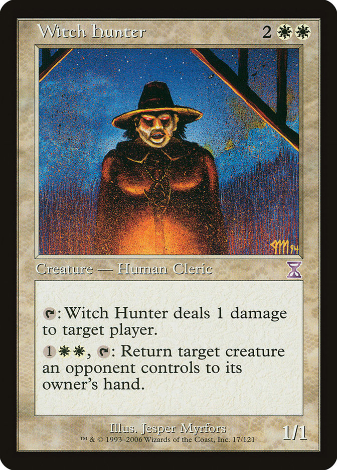Witch Hunter [Time Spiral Timeshifted] | Total Play