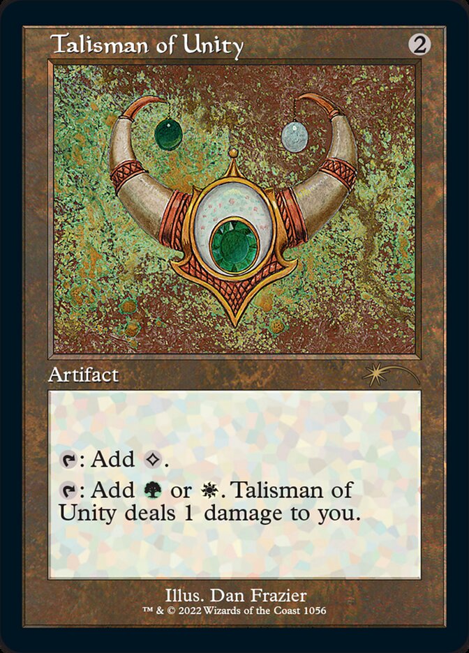 Talisman of Unity (Foil Etched) [Secret Lair Drop Series] | Total Play