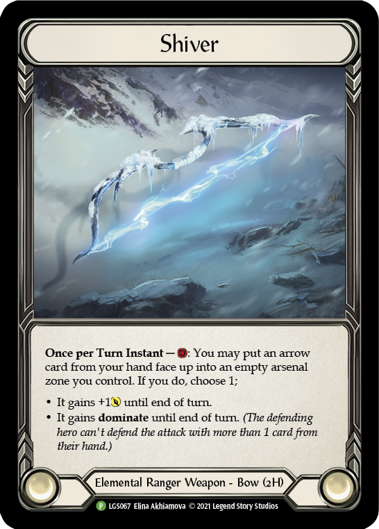 Shiver [LGS067] (Promo)  Cold Foil | Total Play
