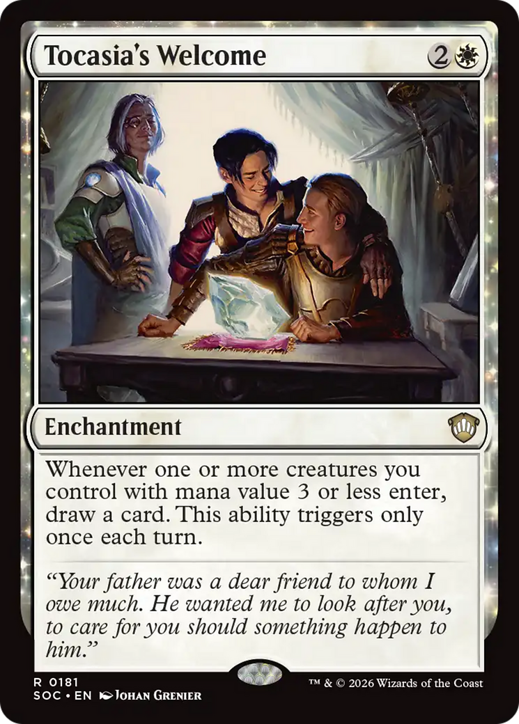Tocasia's Welcome [Secrets of Strixhaven Commander] | Total Play