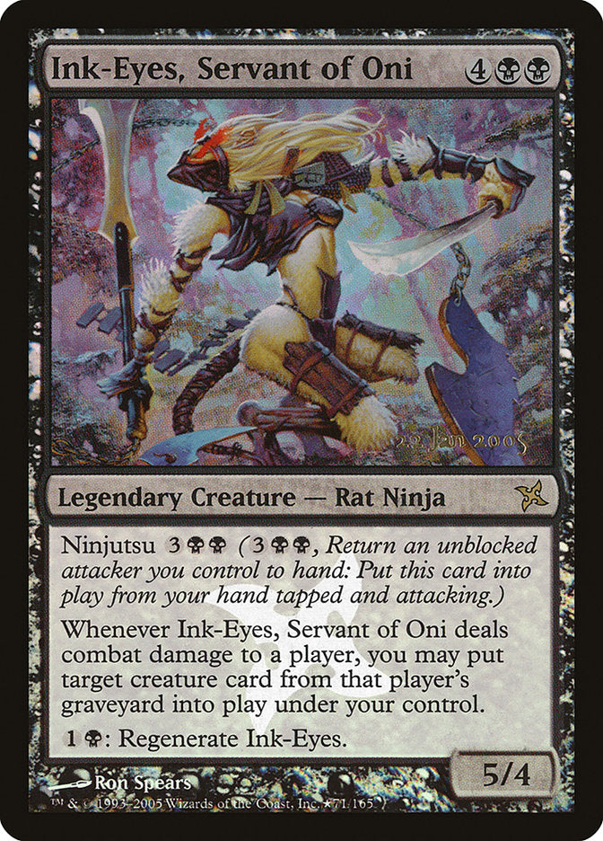 Ink-Eyes, Servant of Oni [Betrayers of Kamigawa Promos] | Total Play