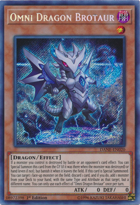Omni Dragon Brotaur [DANE-EN020] Secret Rare | Total Play