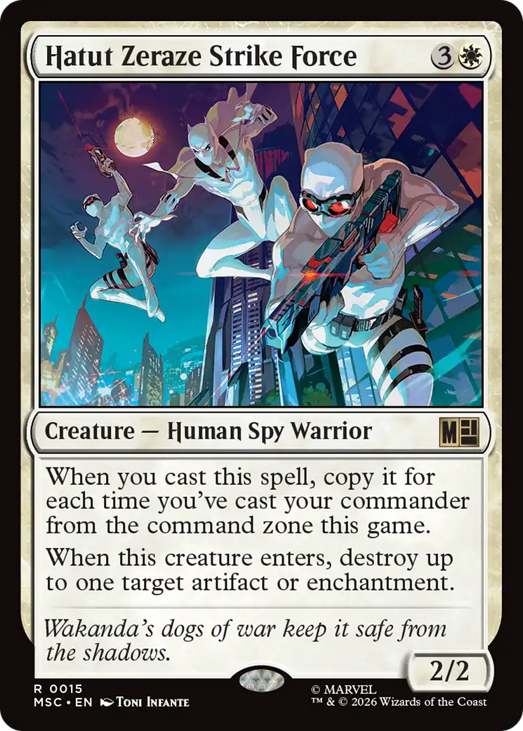 Hatut Zeraze Strike Force [Marvel Super Heroes Commander] | Total Play