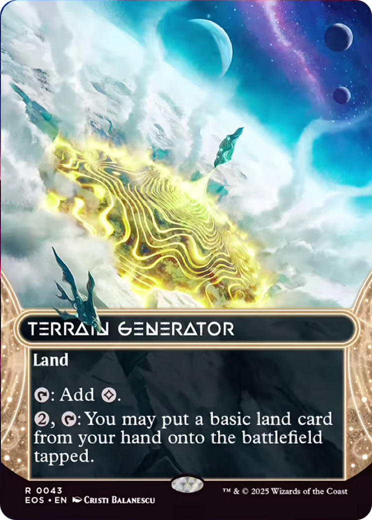 Terrain Generator (0043) (Borderless) [Edge of Eternities: Stellar Sights] | Total Play