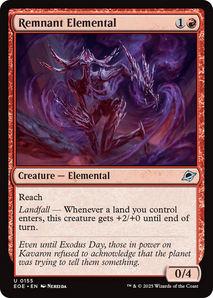 Remnant Elemental [Edge of Eternities] | Total Play