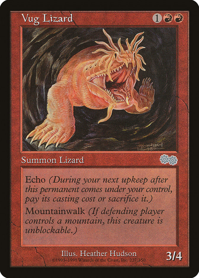 Vug Lizard [Urza's Saga] | Total Play