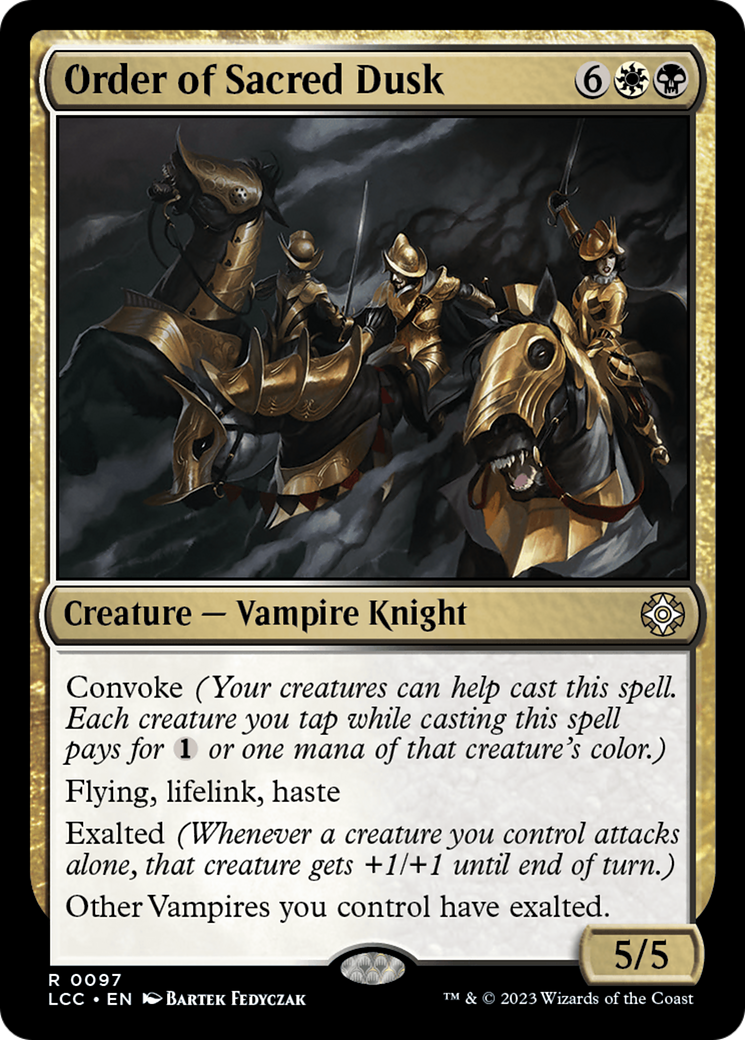 Order of Sacred Dusk [The Lost Caverns of Ixalan Commander] | Total Play