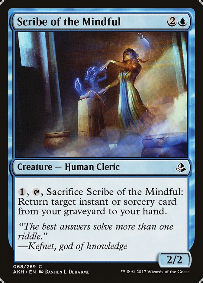 Scribe of the Mindful [Amonkhet] | Total Play