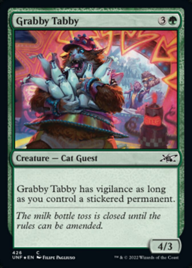 Grabby Tabby (Galaxy Foil) [Unfinity] | Total Play