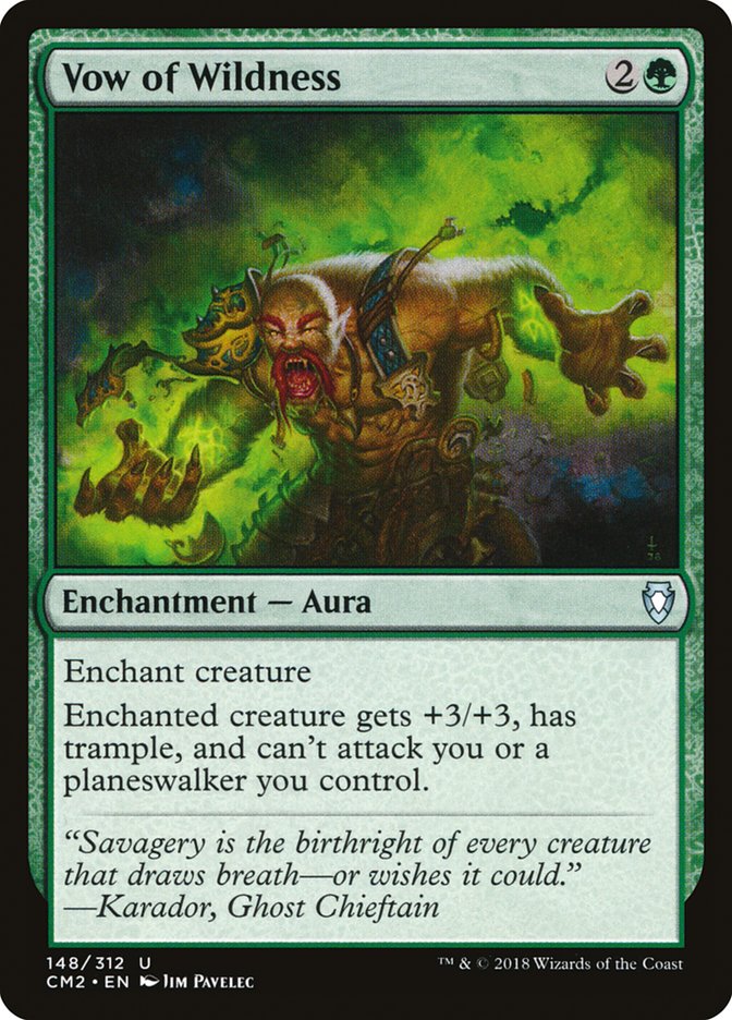 Vow of Wildness [Commander Anthology Volume II] | Total Play