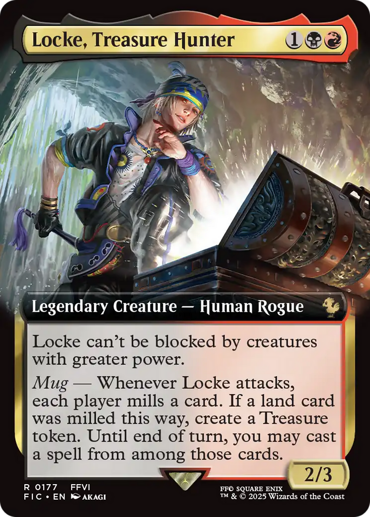 Locke, Treasure Hunter (Extended Art) [FINAL FANTASY Commander] | Total Play