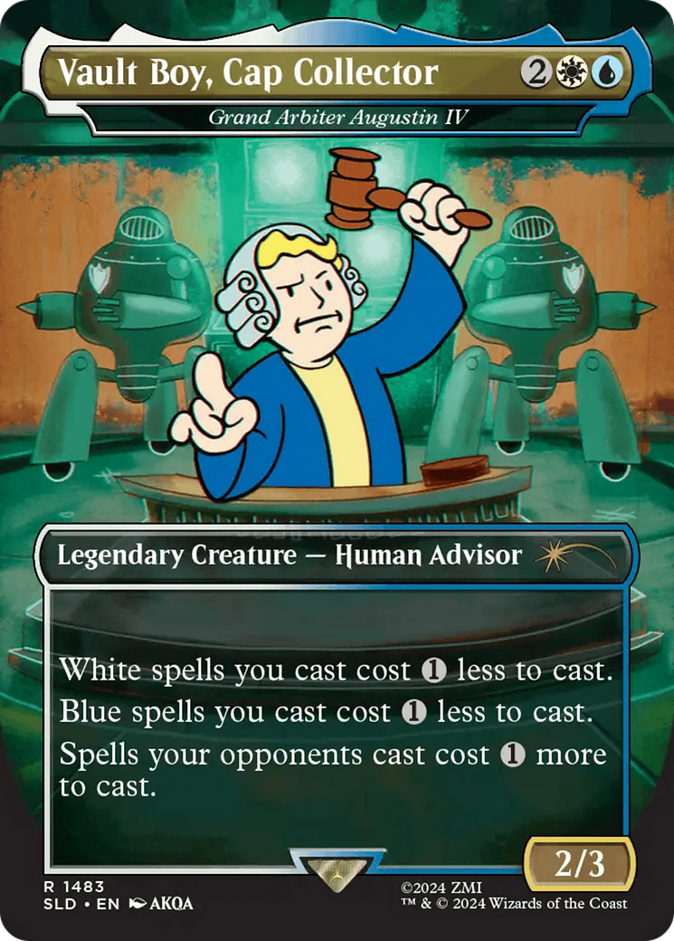 Vault Boy, Cap Collector - Grand Arbiter Augustin IV [Secret Lair Drop Series] | Total Play