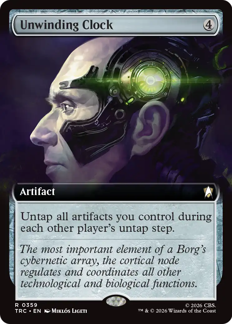 Unwinding Clock (Extended Art) [Star Trek Commander] | Total Play