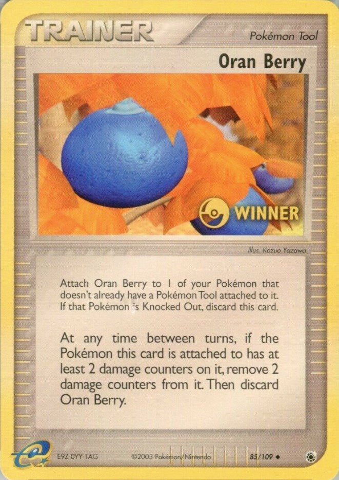 Oran Berry (85/109) (Winner) [EX: Ruby & Sapphire] | Total Play