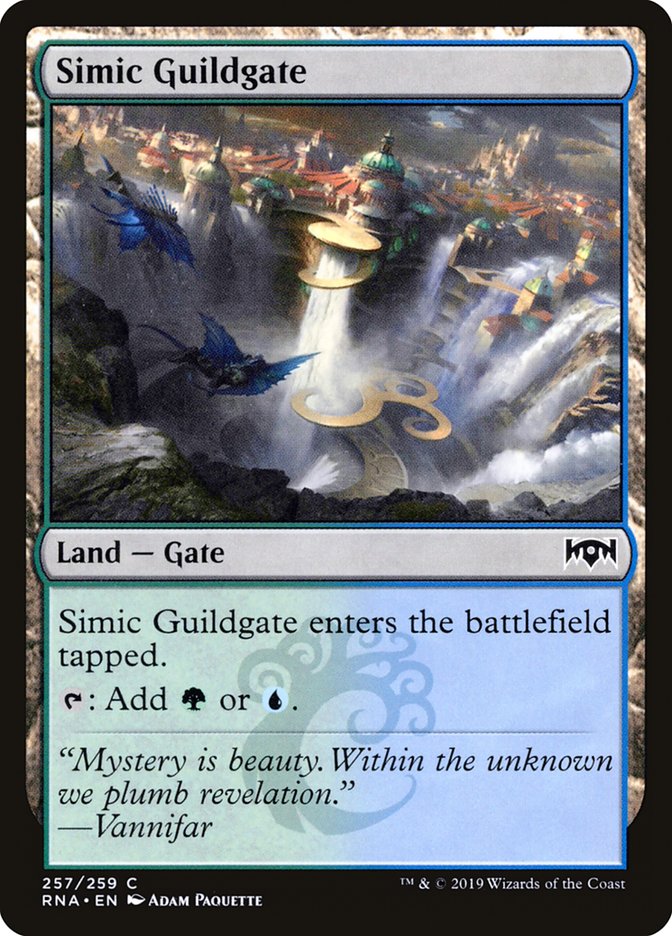 Simic Guildgate (257/259) [Ravnica Allegiance] | Total Play