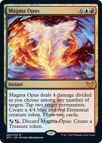 Magma Opus (Promo Pack) [Strixhaven: School of Mages Promos] | Total Play