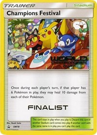 Champions Festival (SM78) (2017 Finalist) [Sun & Moon: Black Star Promos] | Total Play