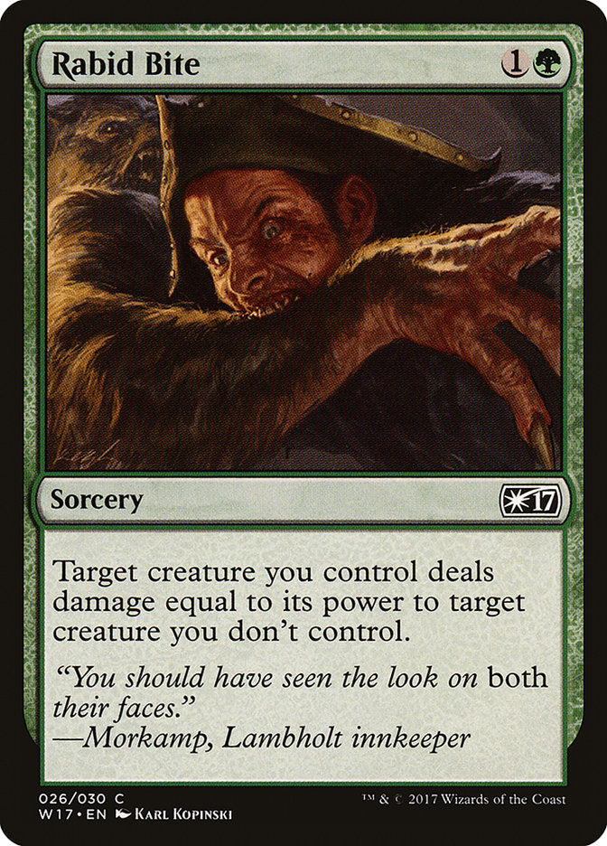 Rabid Bite [Welcome Deck 2017] | Total Play