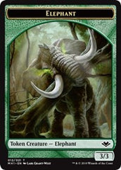 Elephant (012) // Spirit (016) Double-Sided Token [Modern Horizons Tokens] | Total Play