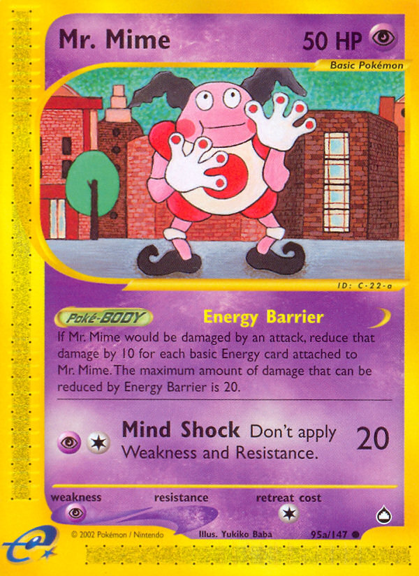 Mr. Mime (95a/147) [Aquapolis] | Total Play