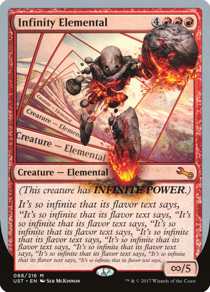 Infinity Elemental [Unstable] | Total Play