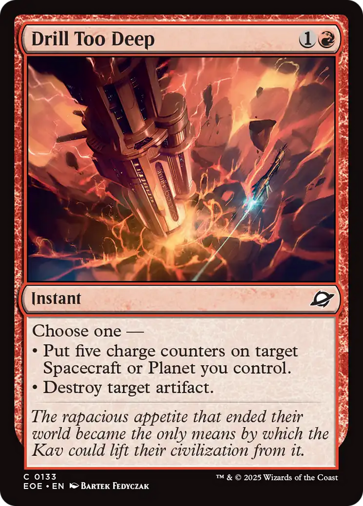 Drill Too Deep [Edge of Eternities] | Total Play