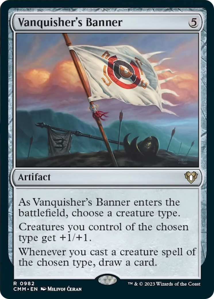 Vanquisher's Banner [Commander Masters] | Total Play