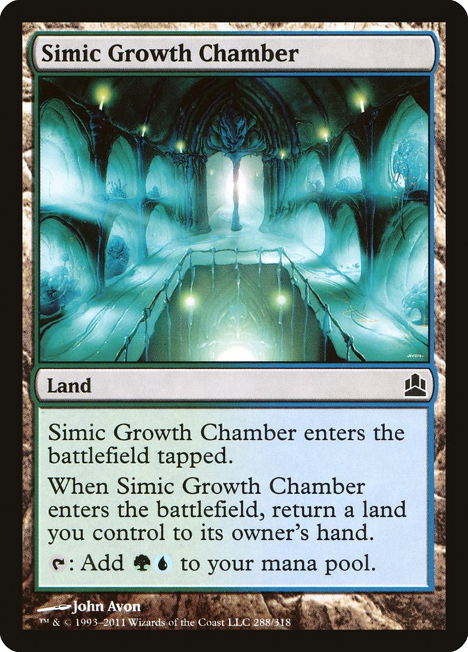 Simic Growth Chamber [Commander 2011] | Total Play