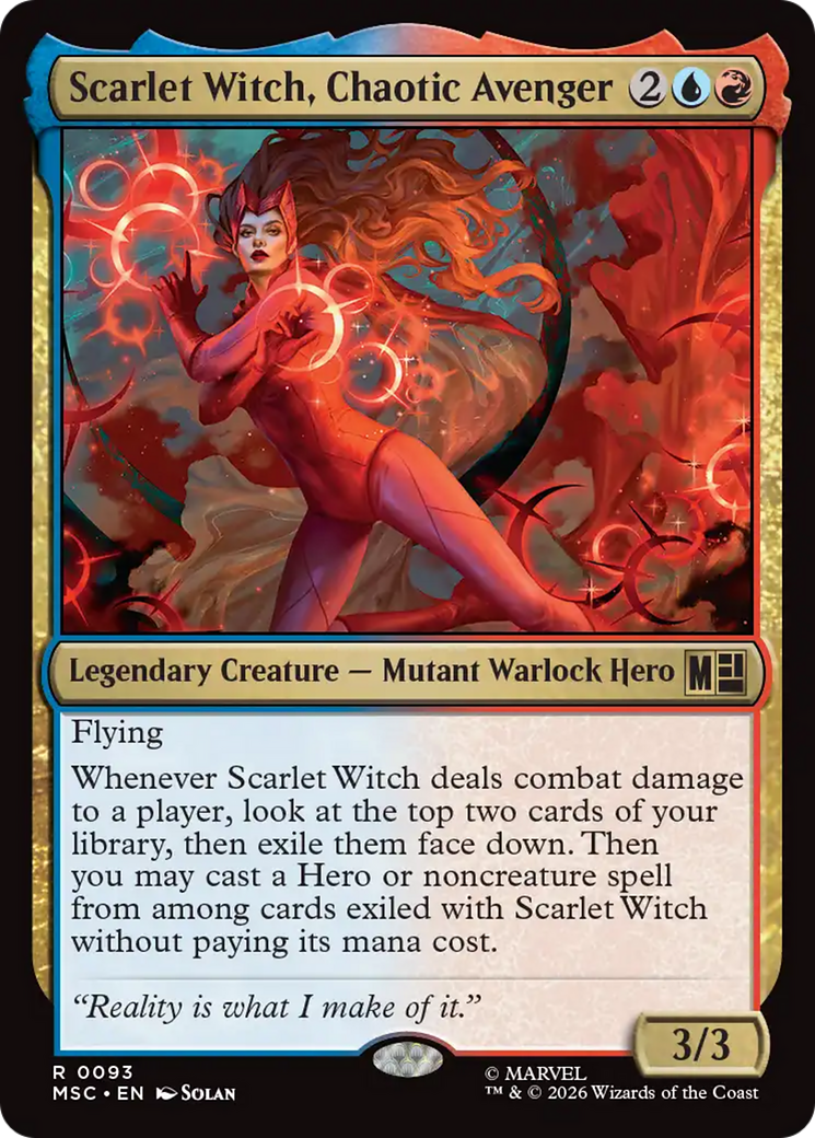 Scarlet Witch, Chaotic Avenger [Marvel Super Heroes Commander] | Total Play
