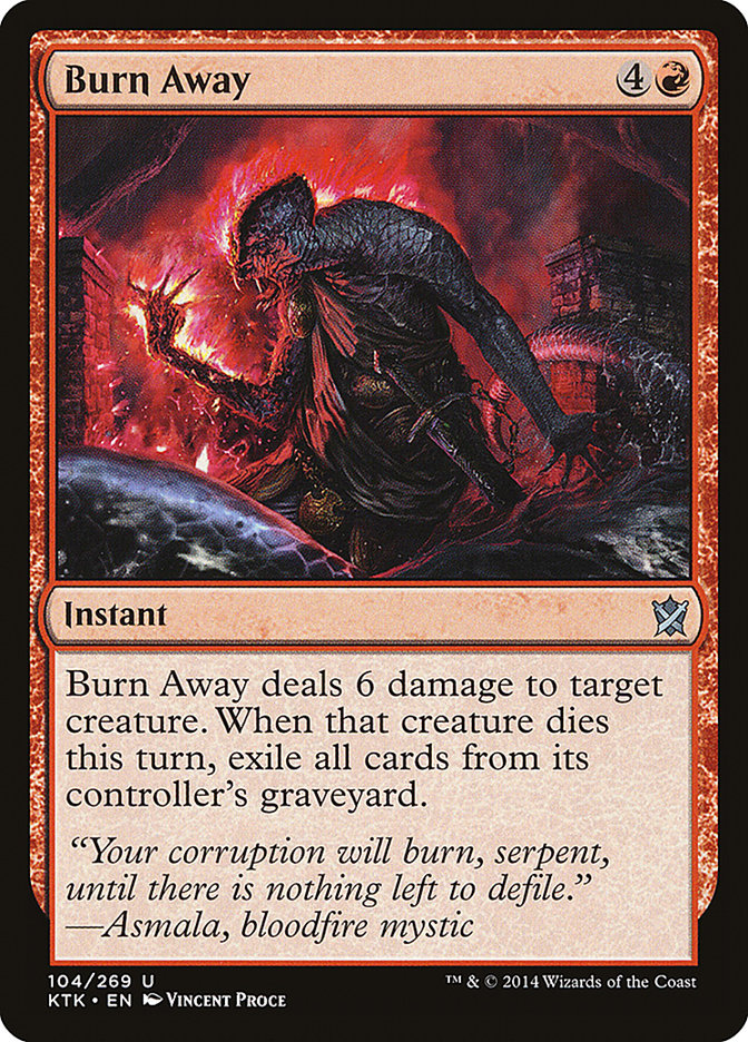 Burn Away [Khans of Tarkir] | Total Play