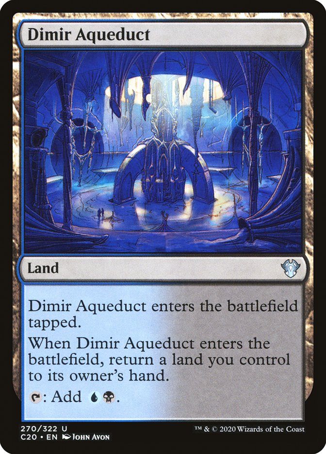 Dimir Aqueduct [Commander 2020] | Total Play