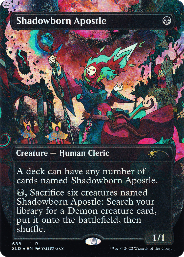 Shadowborn Apostle (688) (Borderless) [Secret Lair Drop Promos] | Total Play