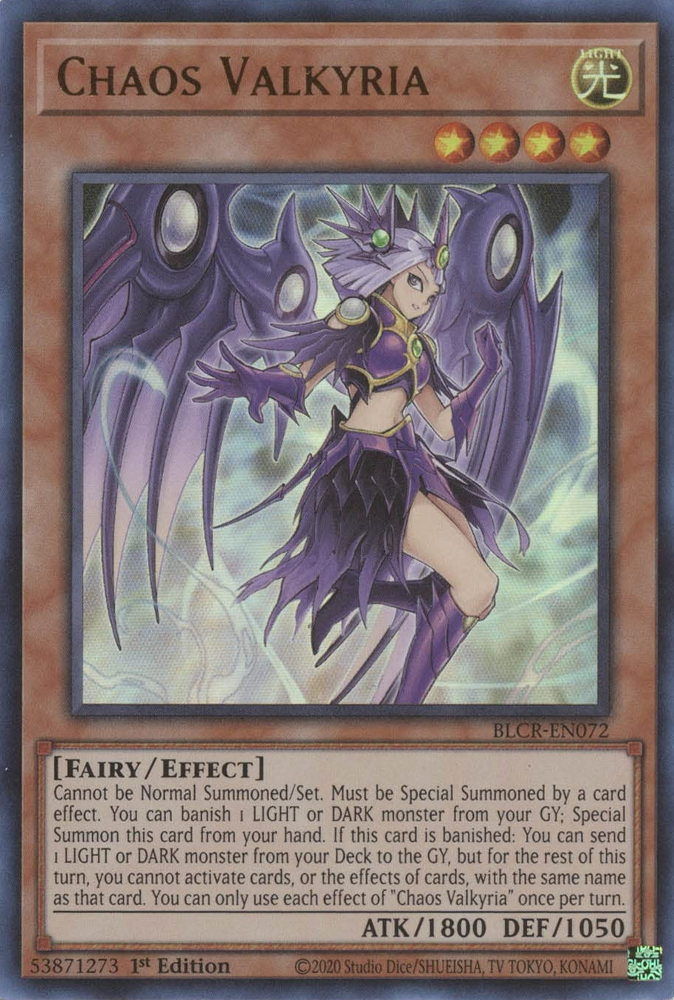 Chaos Valkyria [BLCR-EN072] Ultra Rare | Total Play