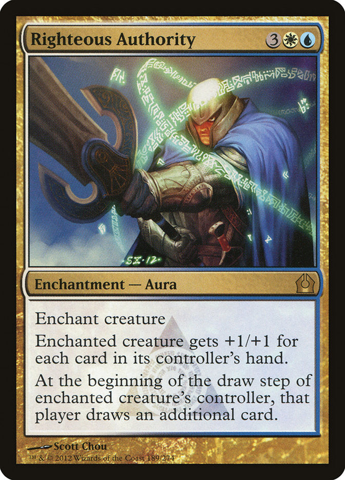 Righteous Authority [Return to Ravnica] | Total Play